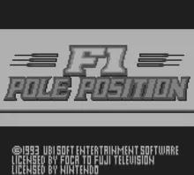 Image n° 1 - screenshots  : F-1 Pole Position